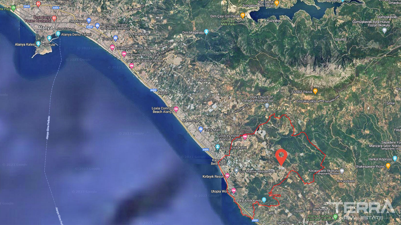 Tranquil Land Parcel for Sale in Kargıcak, Alanya - 90464