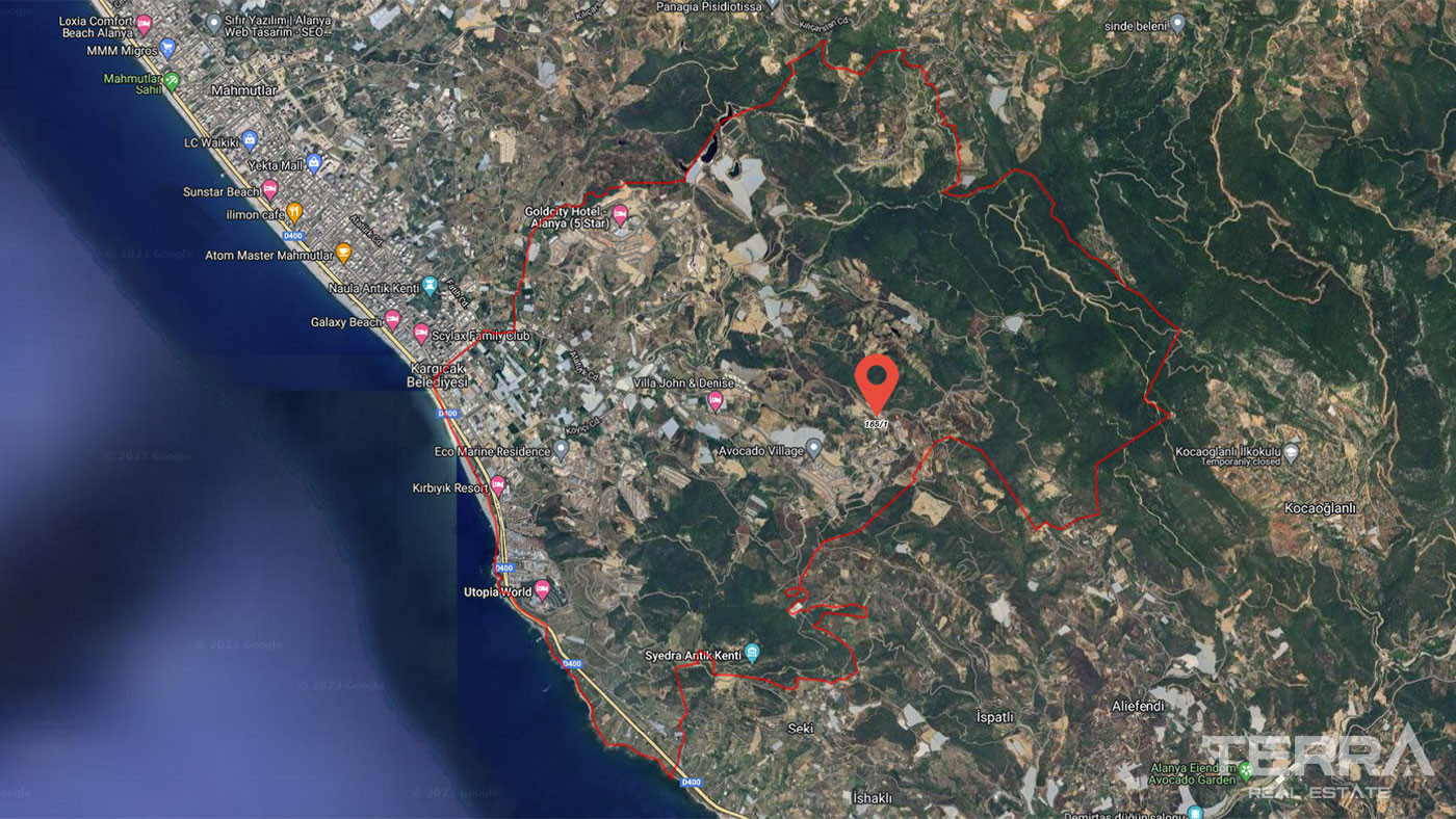 Tranquil Land Parcel for Sale in Kargıcak, Alanya - 90465