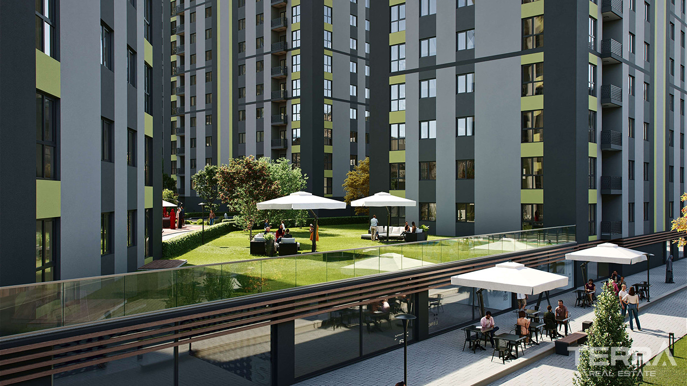 Apartments for Sale in Istanbul, Bağcılar - Selvi Park Evleri - 90542