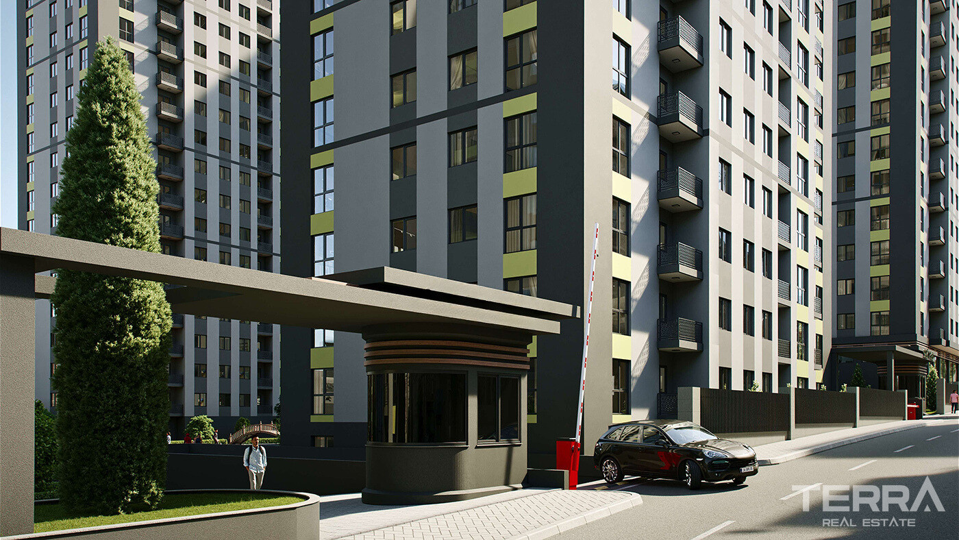 Apartments for Sale in Istanbul, Bağcılar - Selvi Park Evleri - 90543