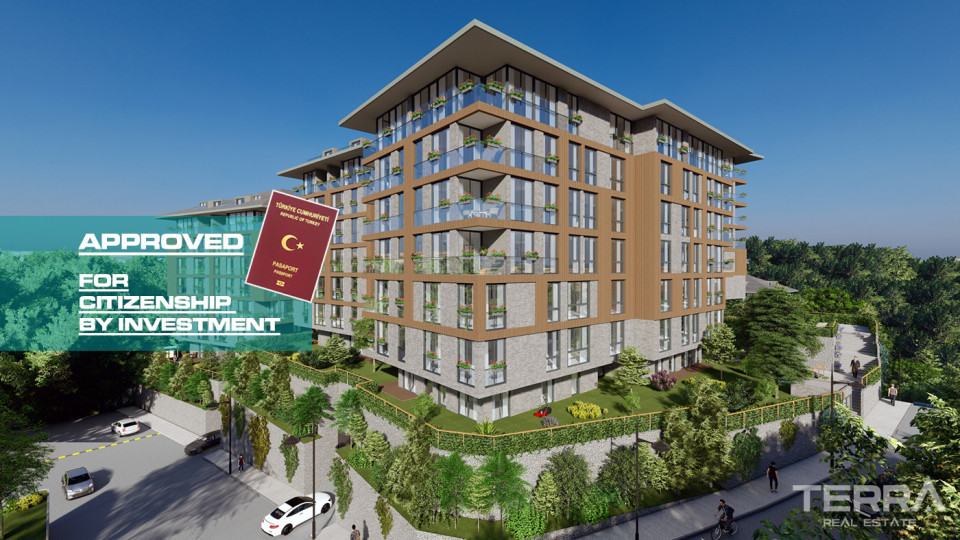Apartments for Sale in Istanbul Üsküdar - Hillgarden 216