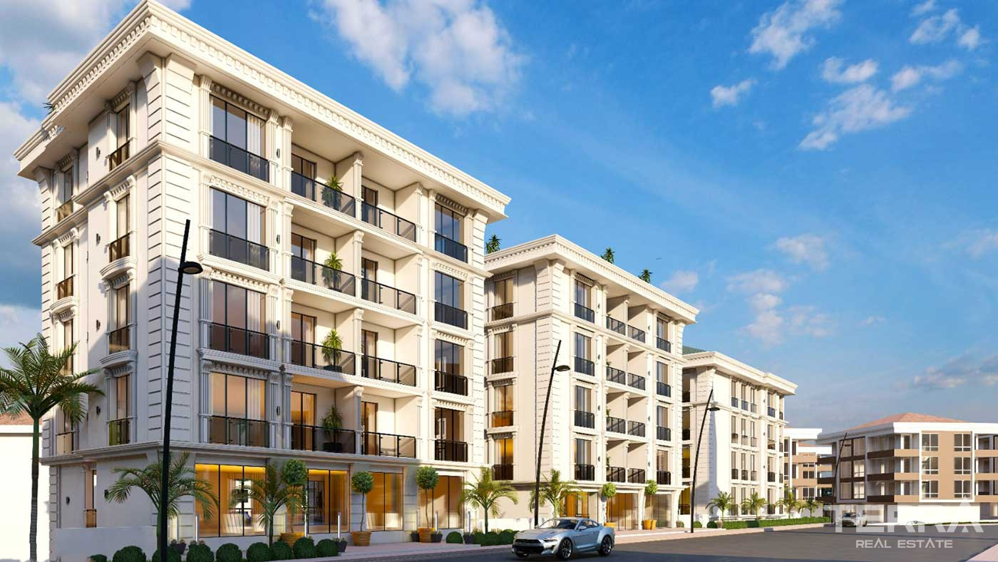 İstanbul Büyükçekmece'de Sahile Yakın Daireler Sunan Kompleks - 90628