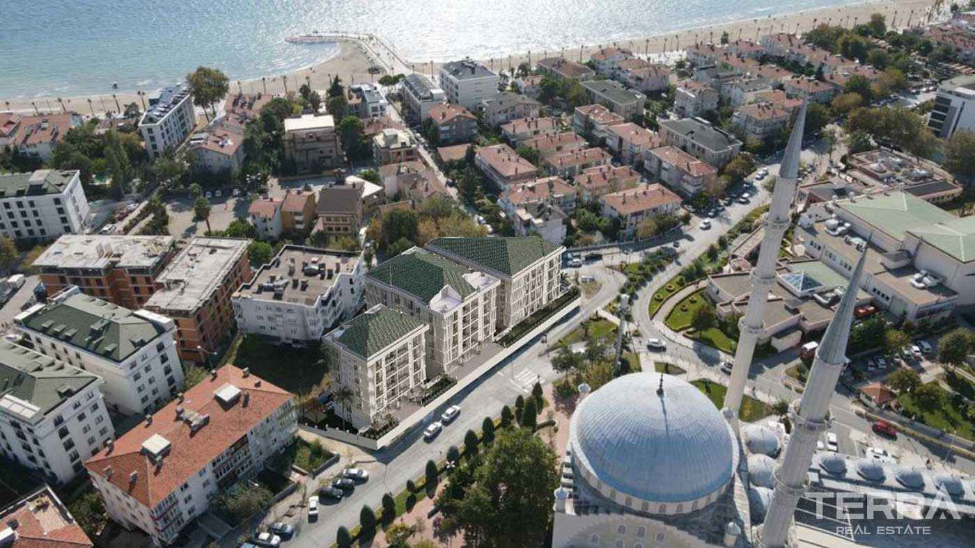 İstanbul Büyükçekmece'de Sahile Yakın Daireler Sunan Kompleks - 90634