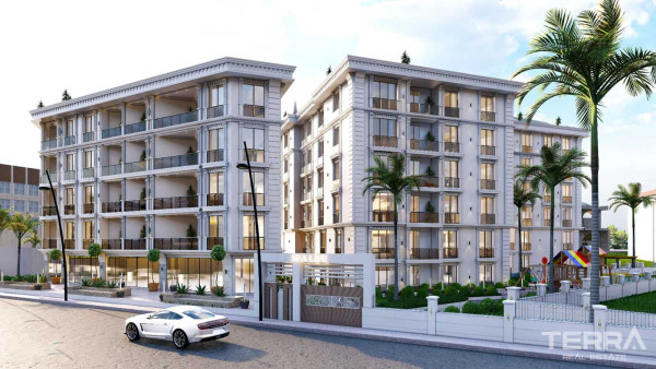 İstanbul Complex Providing Near the Beach Apartments in Büyükçekmece
