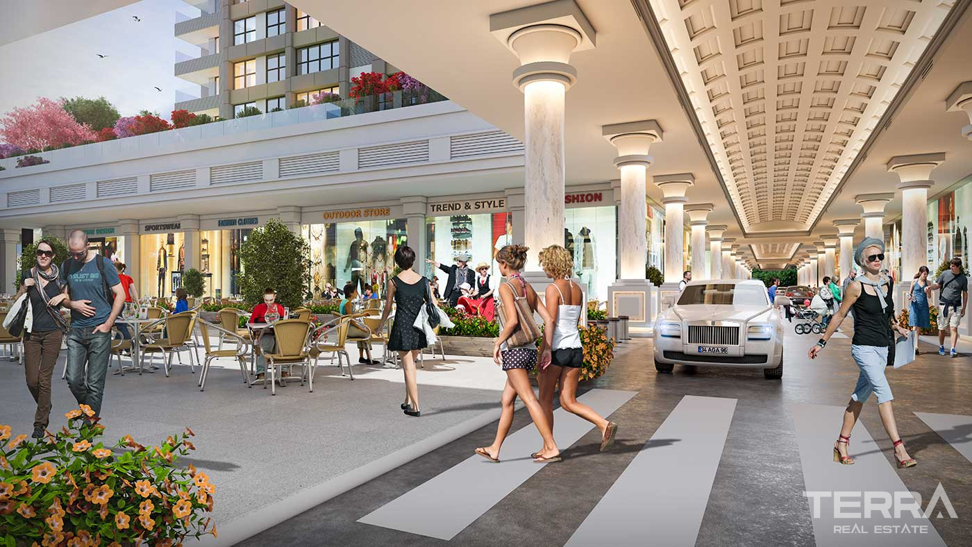 Newest Family İstanbul Flats Close to Main Road and Shopping Centers - 90685
