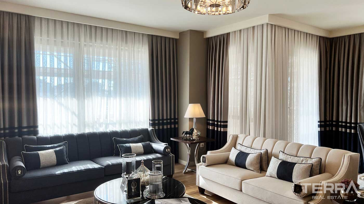 Newest Family İstanbul Flats Close to Main Road and Shopping Centers - 90695