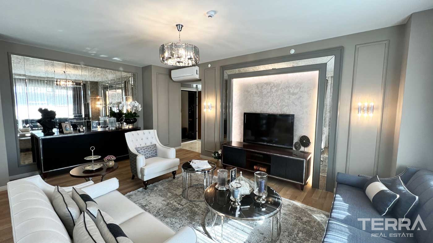 Newest Family İstanbul Flats Close to Main Road and Shopping Centers - 90696