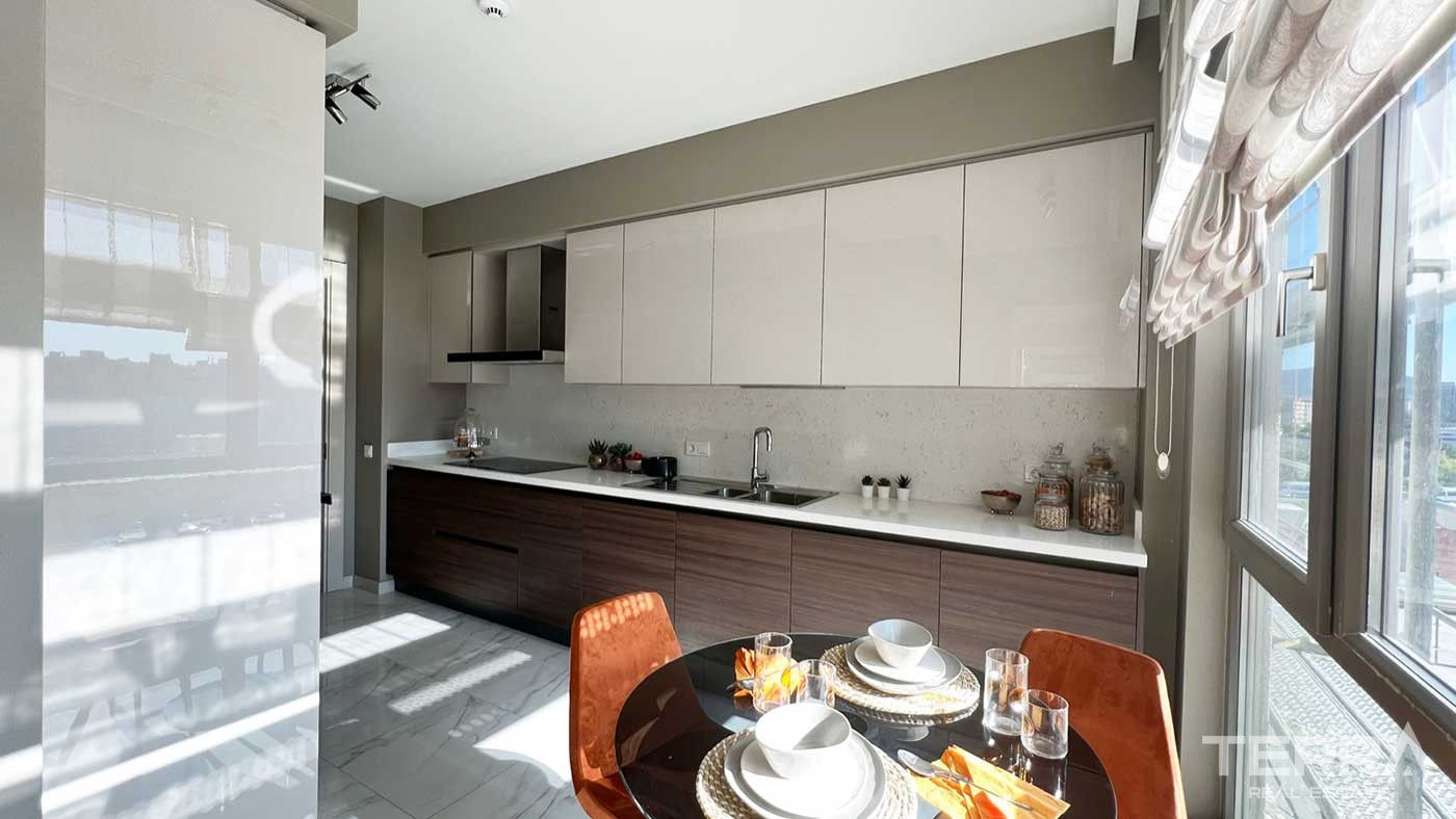 Newest Family İstanbul Flats Close to Main Road and Shopping Centers - 90700