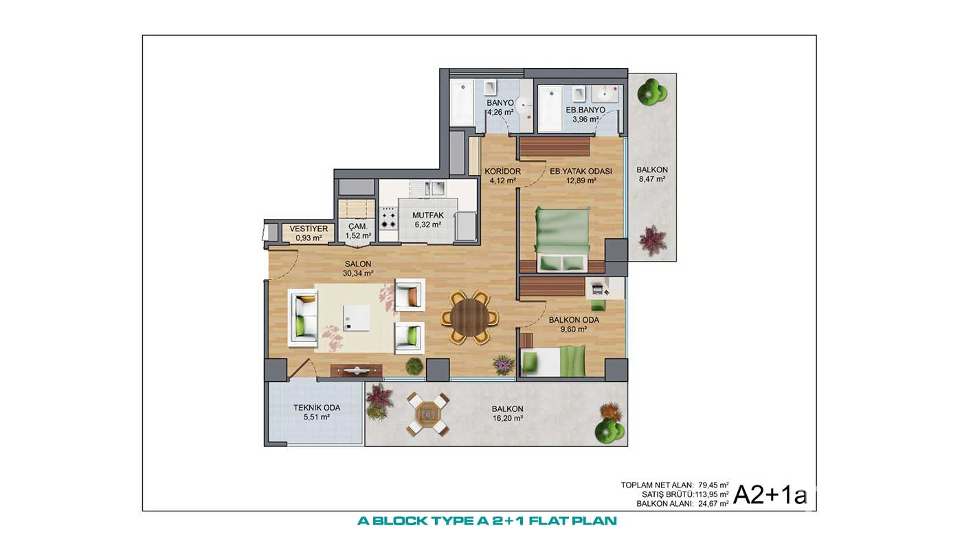 Newest Family İstanbul Flats Close to Main Road and Shopping Centers - 90708