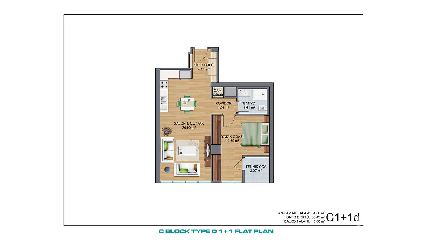 Newest Family İstanbul Flats Close to Main Road and Shopping Centers - 90722