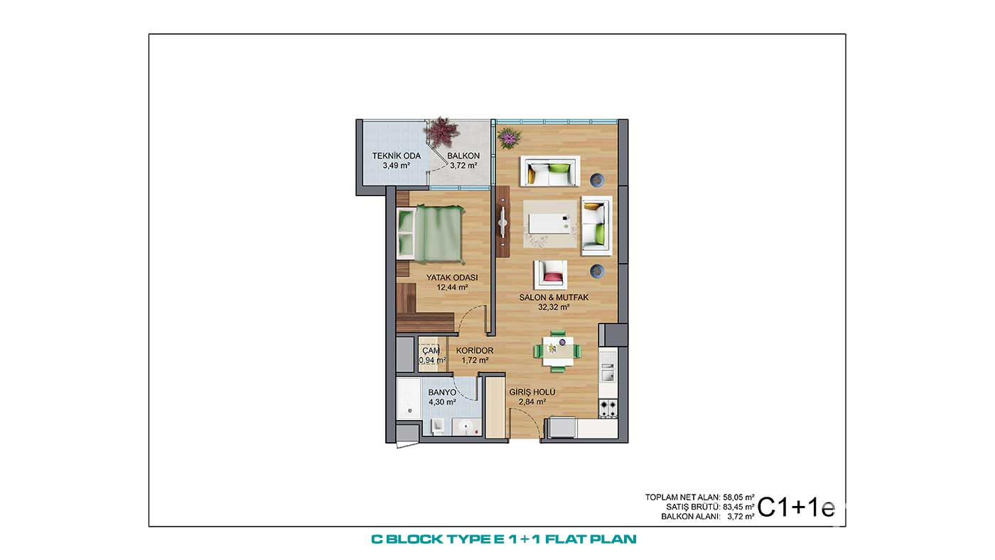 Newest Family İstanbul Flats Close to Main Road and Shopping Centers - 90723