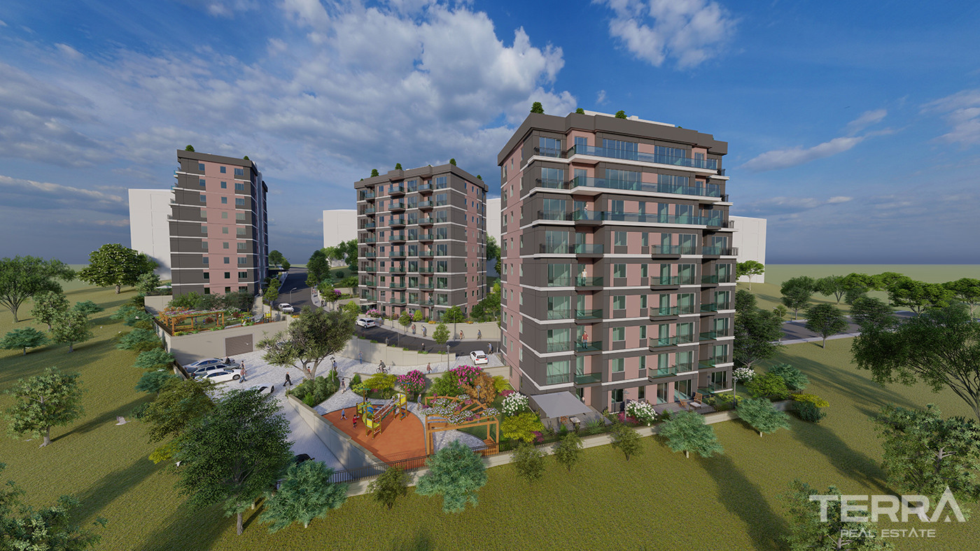 Hamidiye, Vadi Panorama Evleri'nde Aile Yaşamına Uygun Daireler - 90774