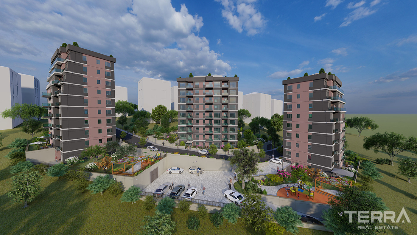 Hamidiye, Vadi Panorama Evleri'nde Aile Yaşamına Uygun Daireler - 90775
