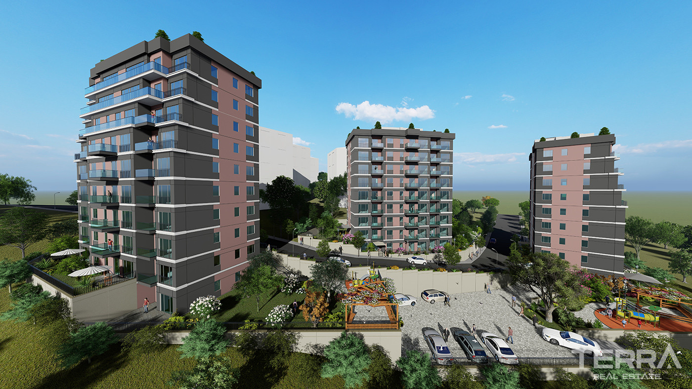 Hamidiye, Vadi Panorama Evleri'nde Aile Yaşamına Uygun Daireler - 90784