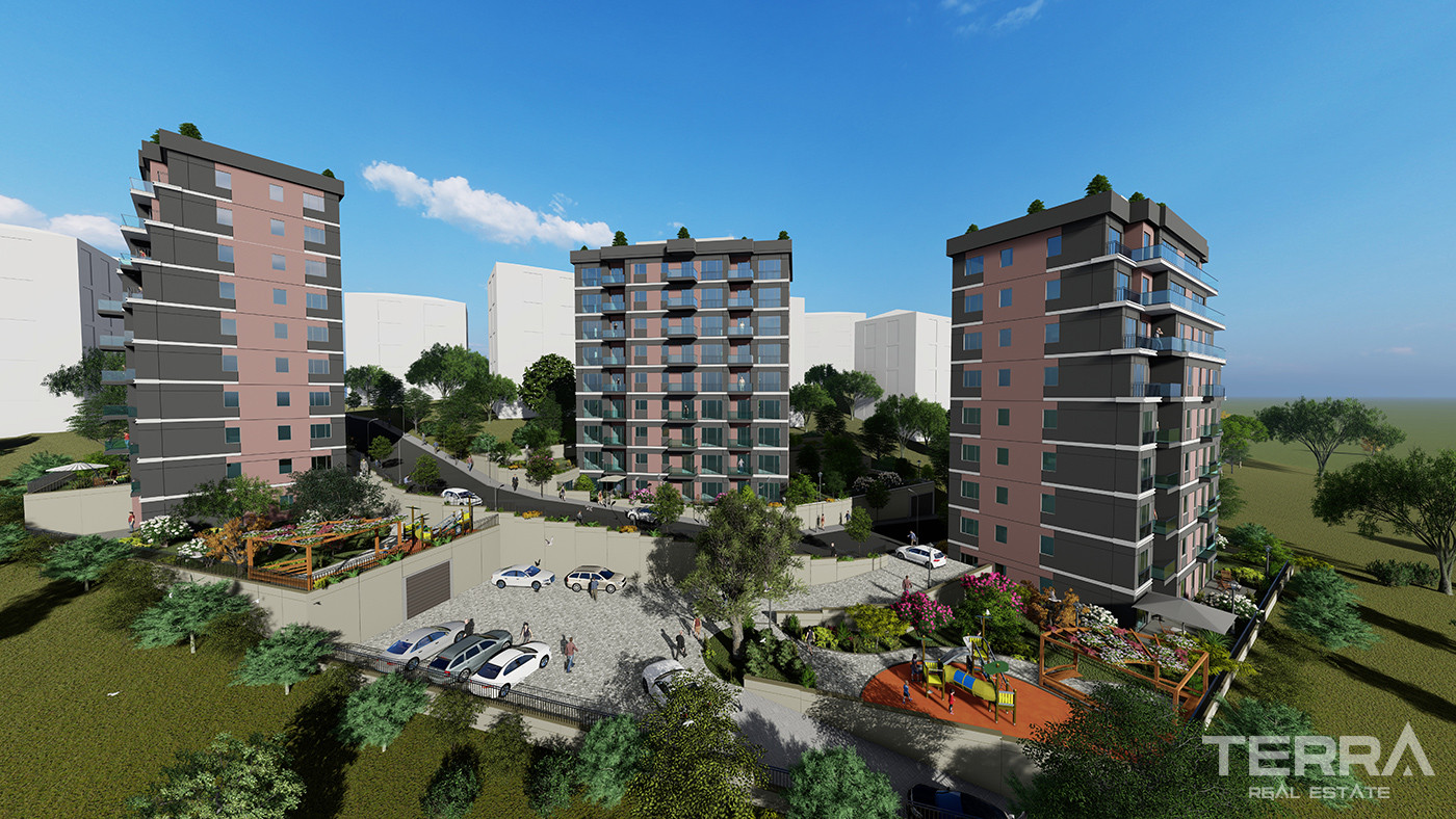 Hamidiye, Vadi Panorama Evleri'nde Aile Yaşamına Uygun Daireler - 90787