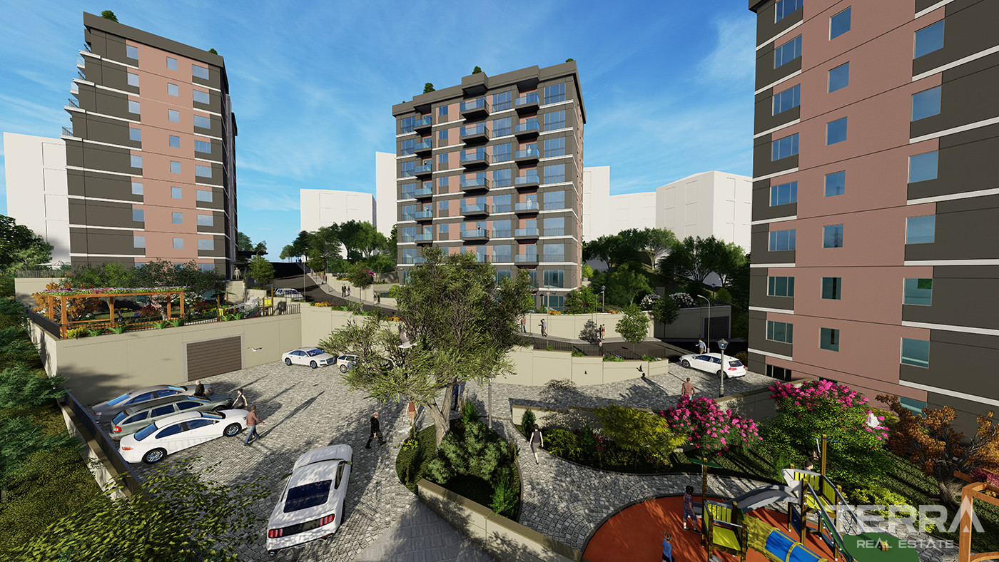 Hamidiye, Vadi Panorama Evleri'nde Aile Yaşamına Uygun Daireler - 90791