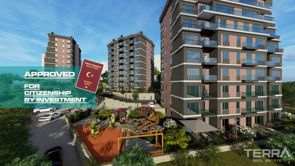 Spacious Apartments for Sale in Vadi Panorama Evleri in İstanbul