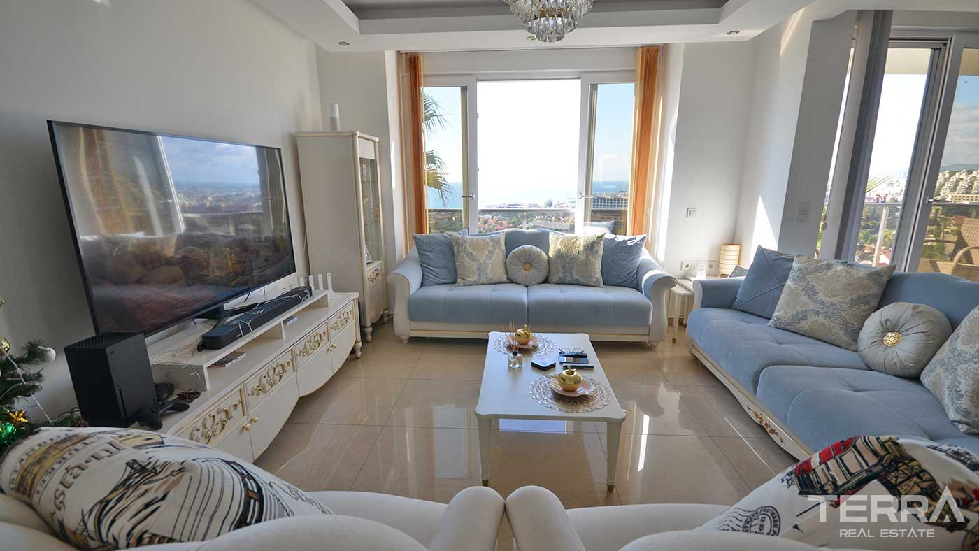 2+1 lejlighed i Sunset Beach VIP II Residence, Konaklı Alanya - 90862