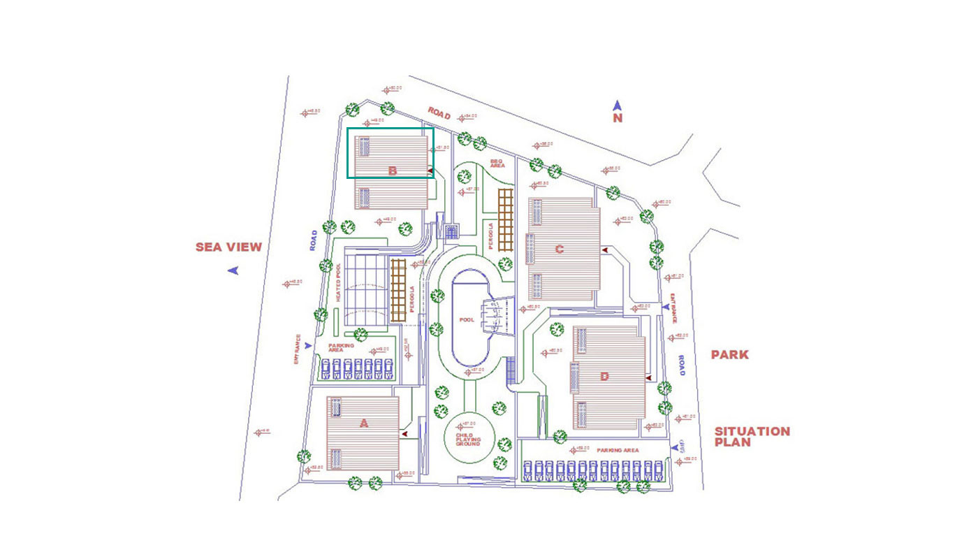 2+1 lejlighed i Sunset Beach VIP II Residence, Konaklı Alanya - 90899