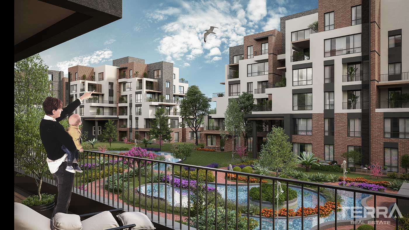 Apartments for Sale in İstanbul, Başakşehir - Tual Gölyaka - 90914