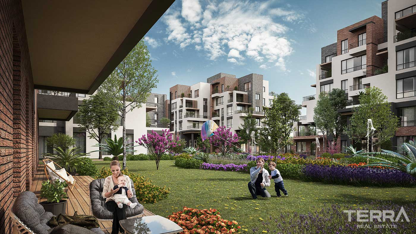Apartments for Sale in İstanbul, Başakşehir - Tual Gölyaka - 90919