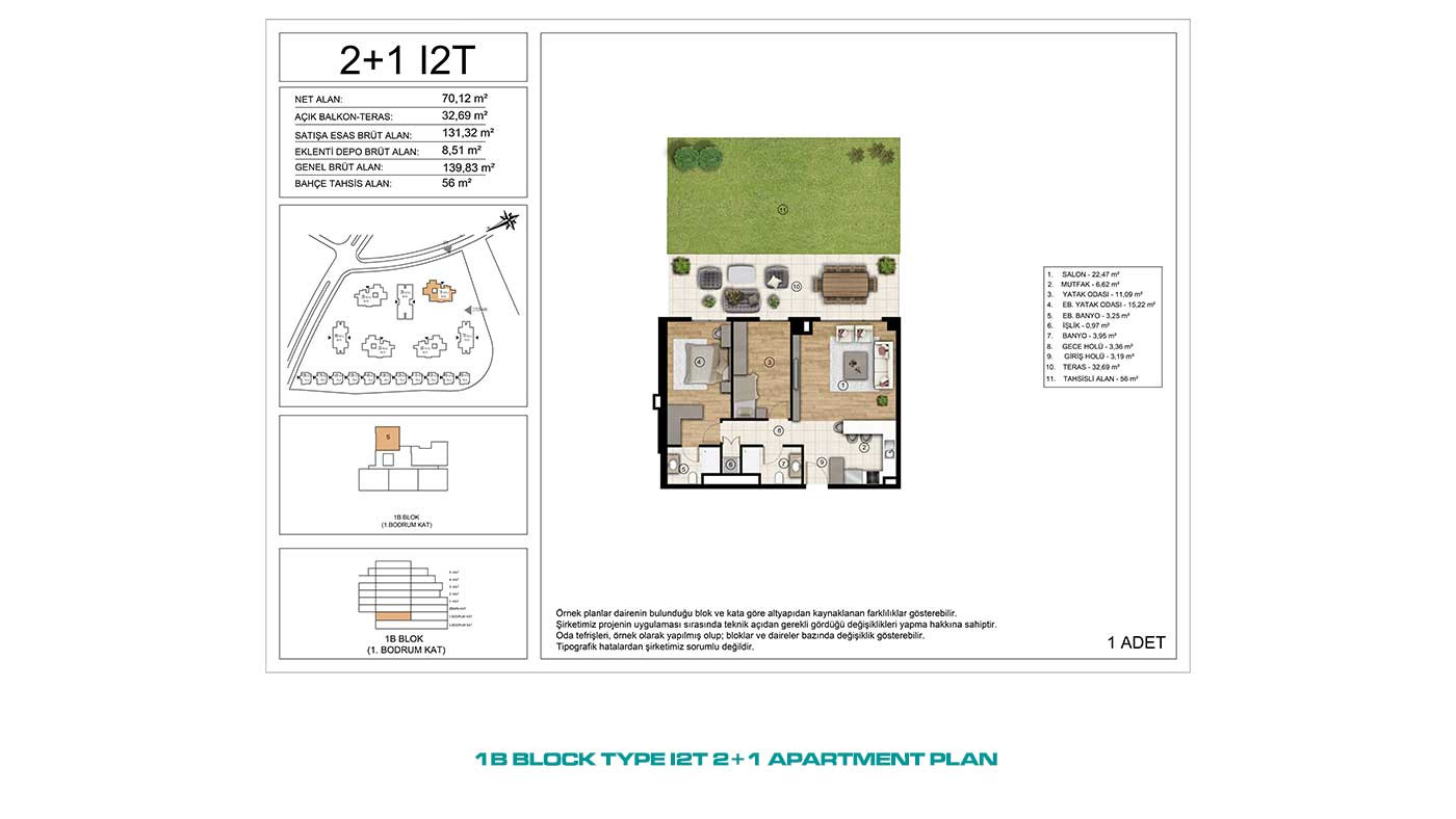 Apartments for Sale in İstanbul, Başakşehir - Tual Gölyaka - 90935