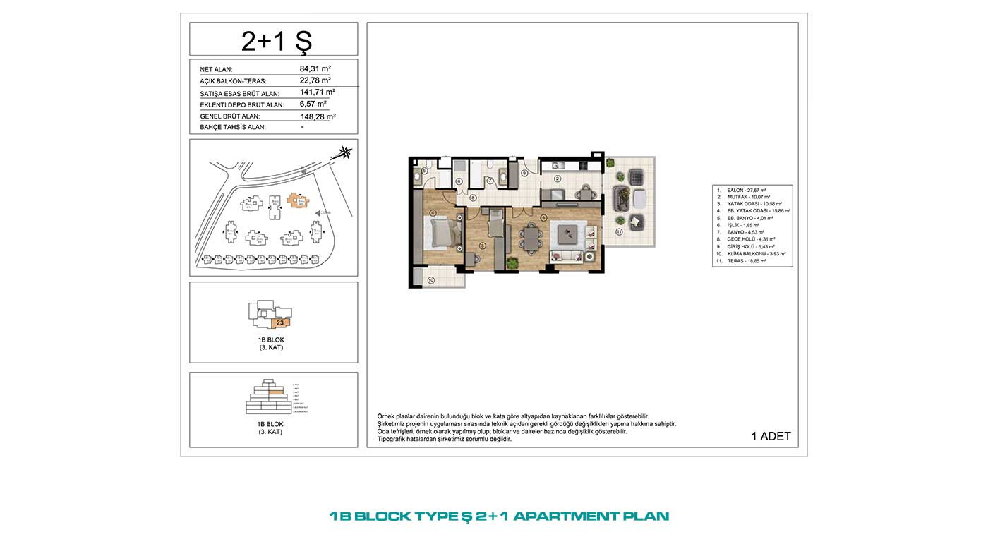 Apartments for Sale in İstanbul, Başakşehir - Tual Gölyaka - 90938