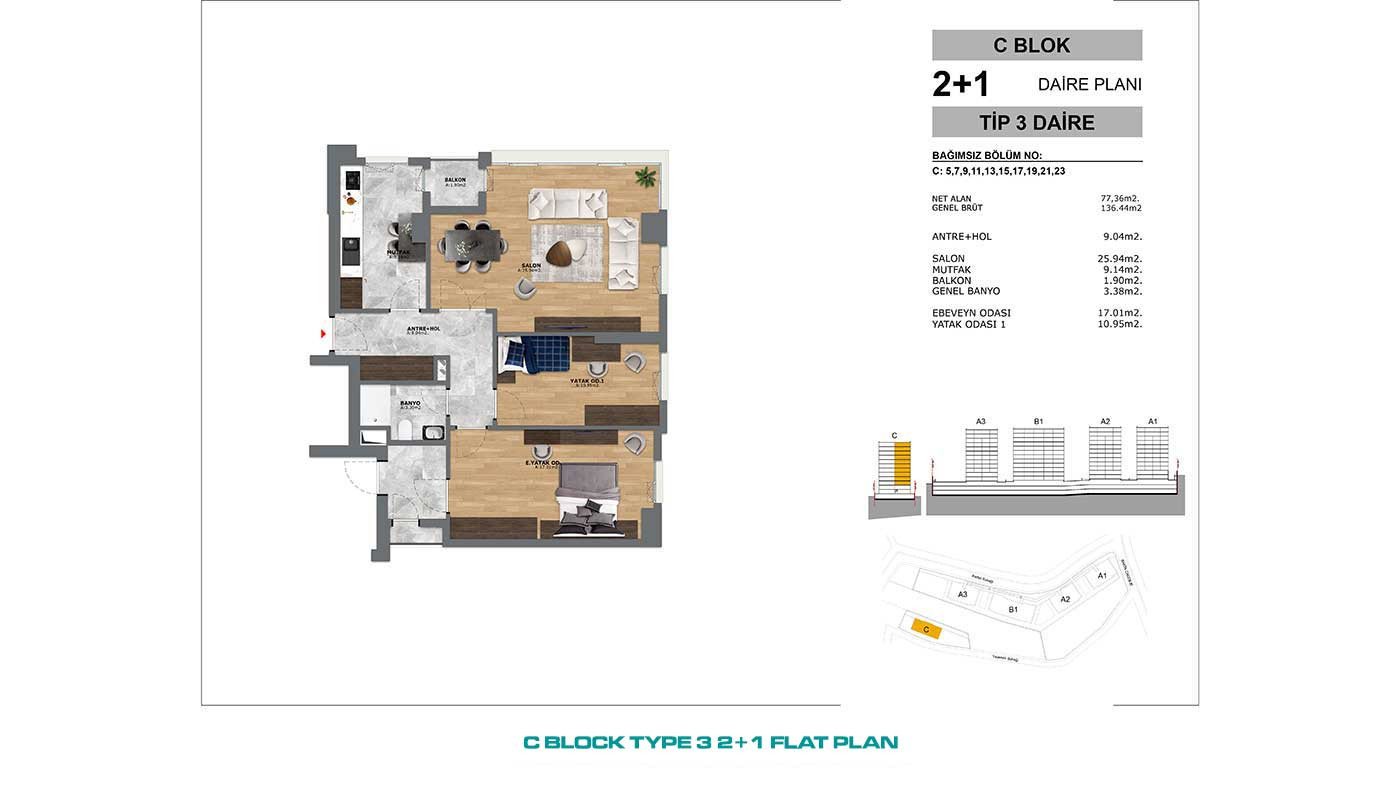 Convenient Public Transport Access from Flats in İstanbul, Eyüp - 90991