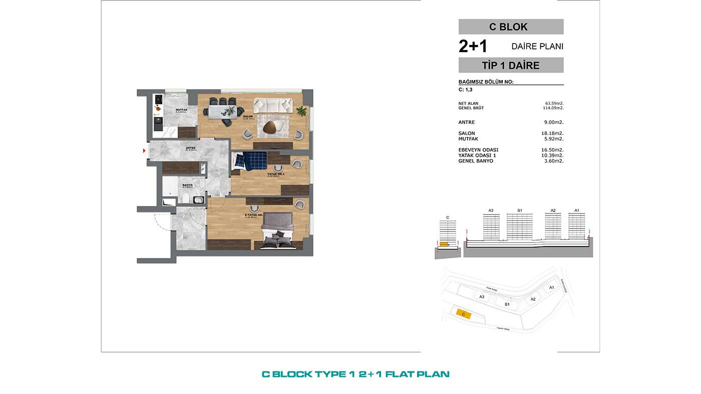 Convenient Public Transport Access from Flats in İstanbul, Eyüp - 90993