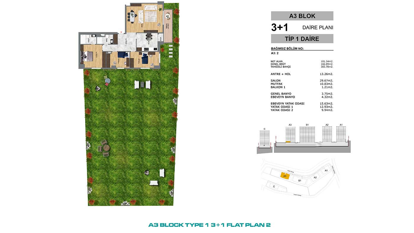 Convenient Public Transport Access from Flats in İstanbul, Eyüp - 91004