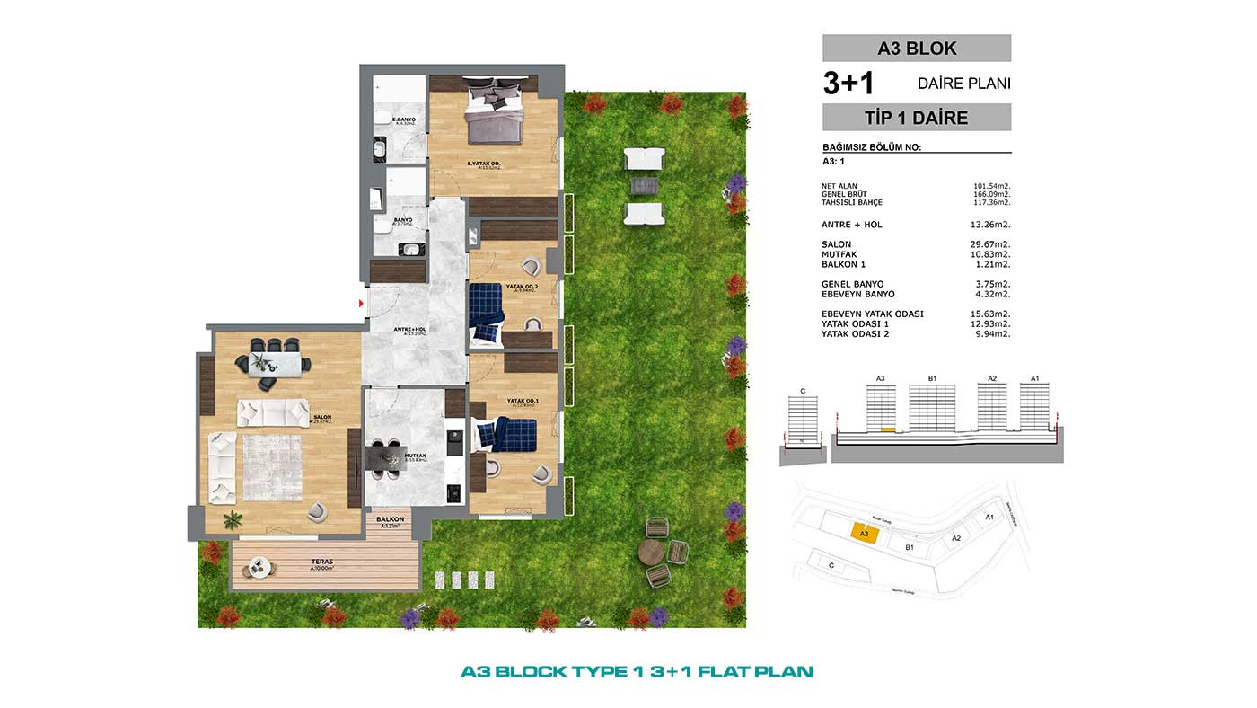 Convenient Public Transport Access from Flats in İstanbul, Eyüp - 91005