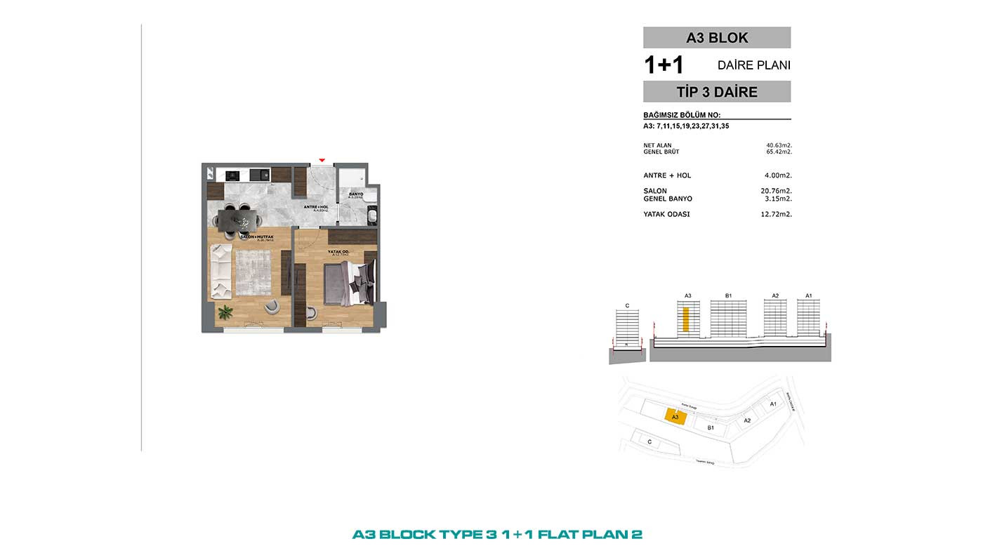 Convenient Public Transport Access from Flats in İstanbul, Eyüp - 91011