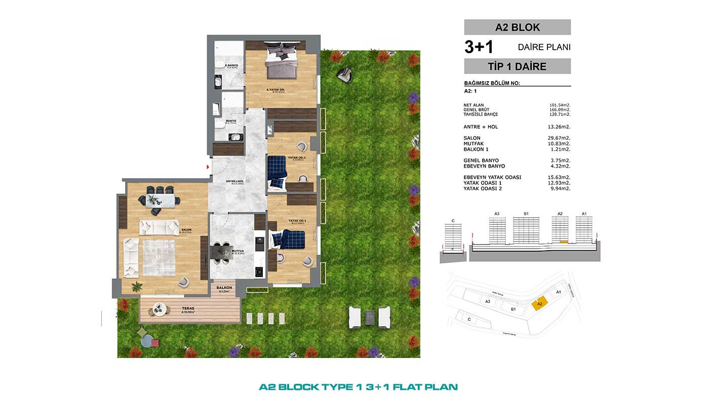 Convenient Public Transport Access from Flats in İstanbul, Eyüp - 91014