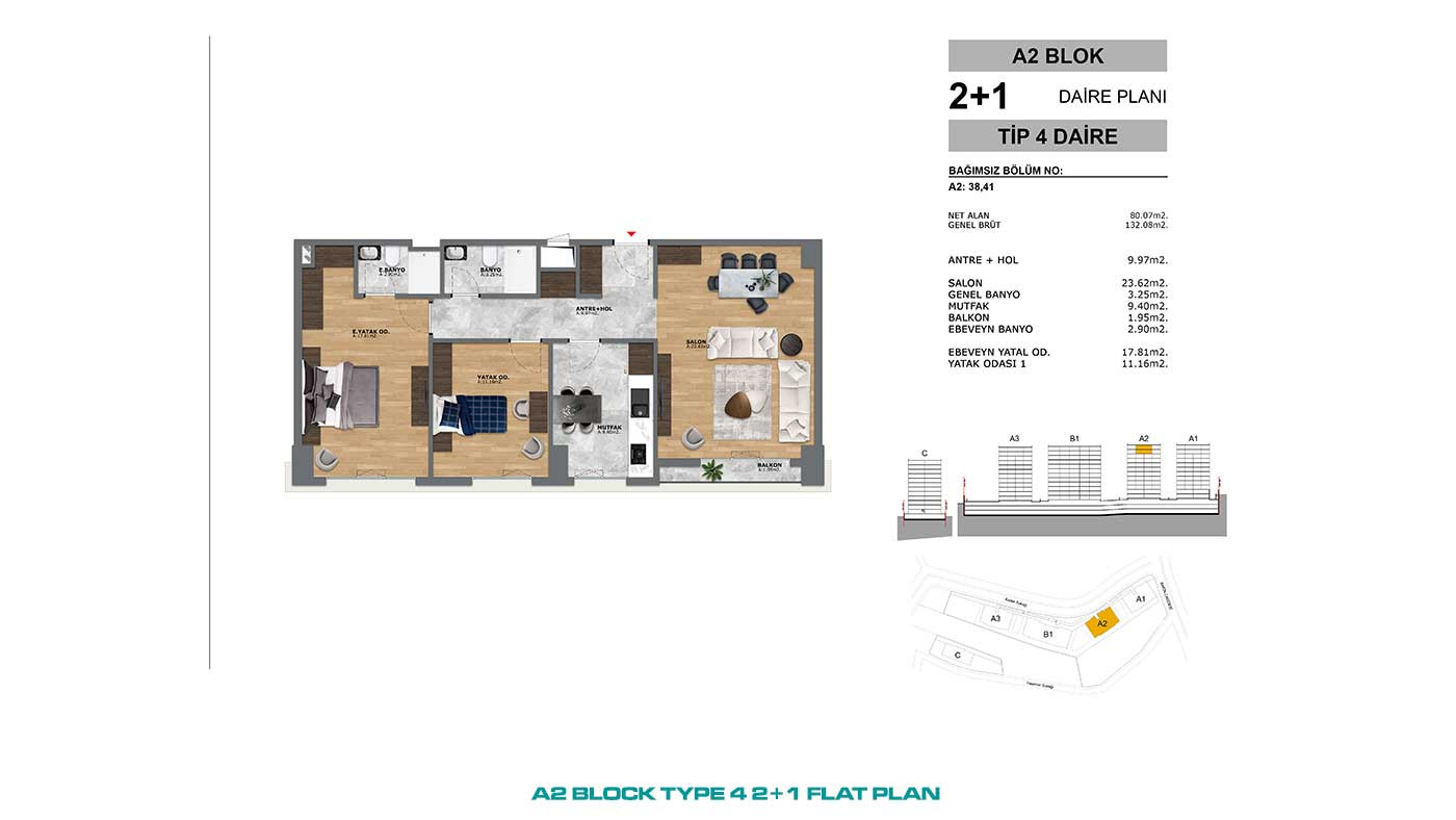 Convenient Public Transport Access from Flats in İstanbul, Eyüp - 91018