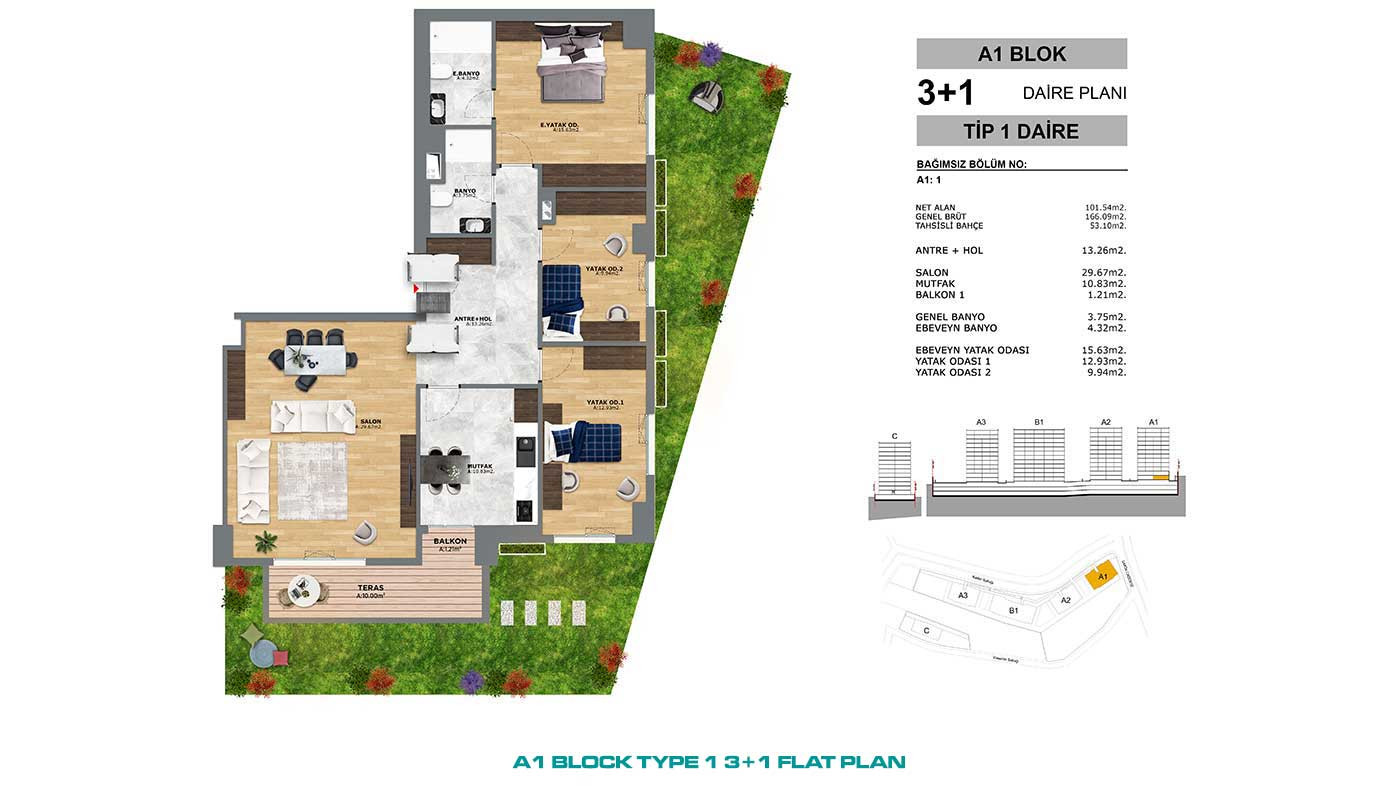 Convenient Public Transport Access from Flats in İstanbul, Eyüp - 91029