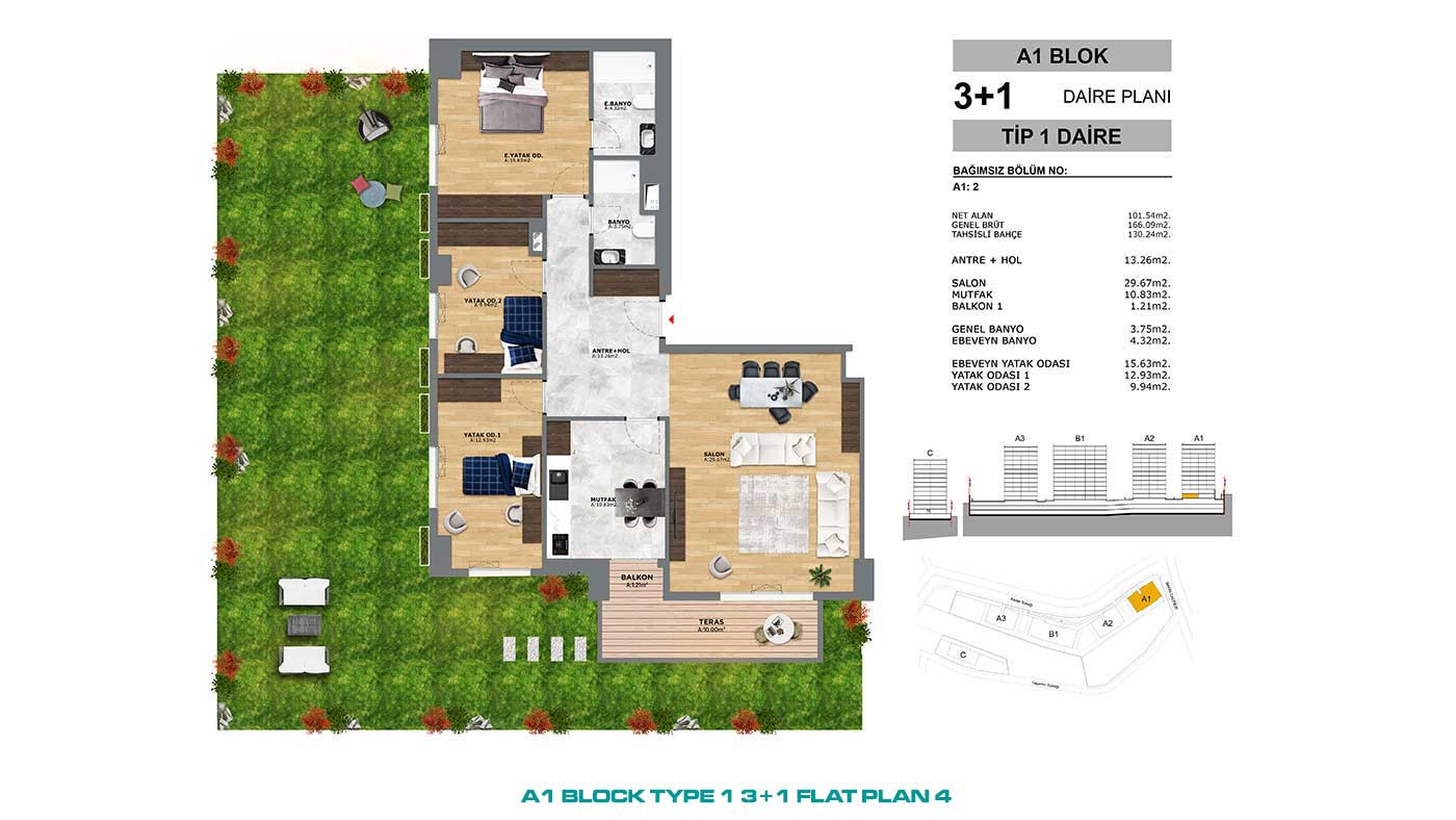 Convenient Public Transport Access from Flats in İstanbul, Eyüp - 91030