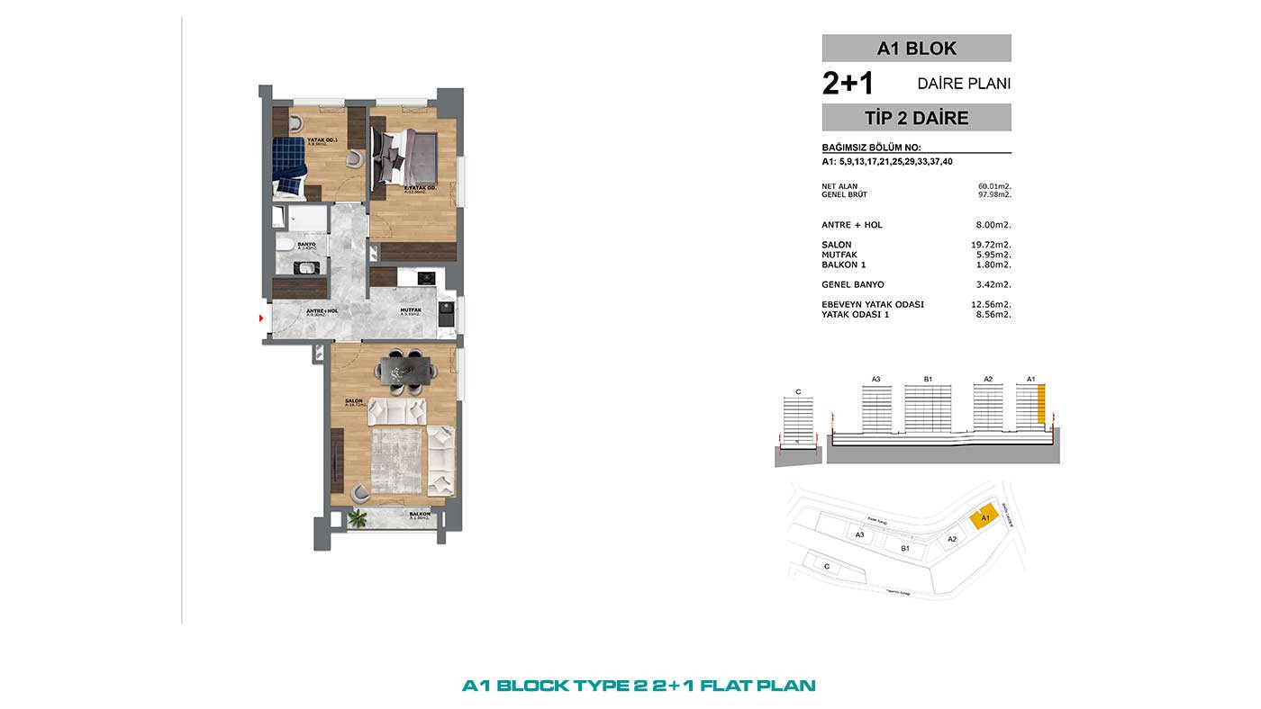Convenient Public Transport Access from Flats in İstanbul, Eyüp - 91032