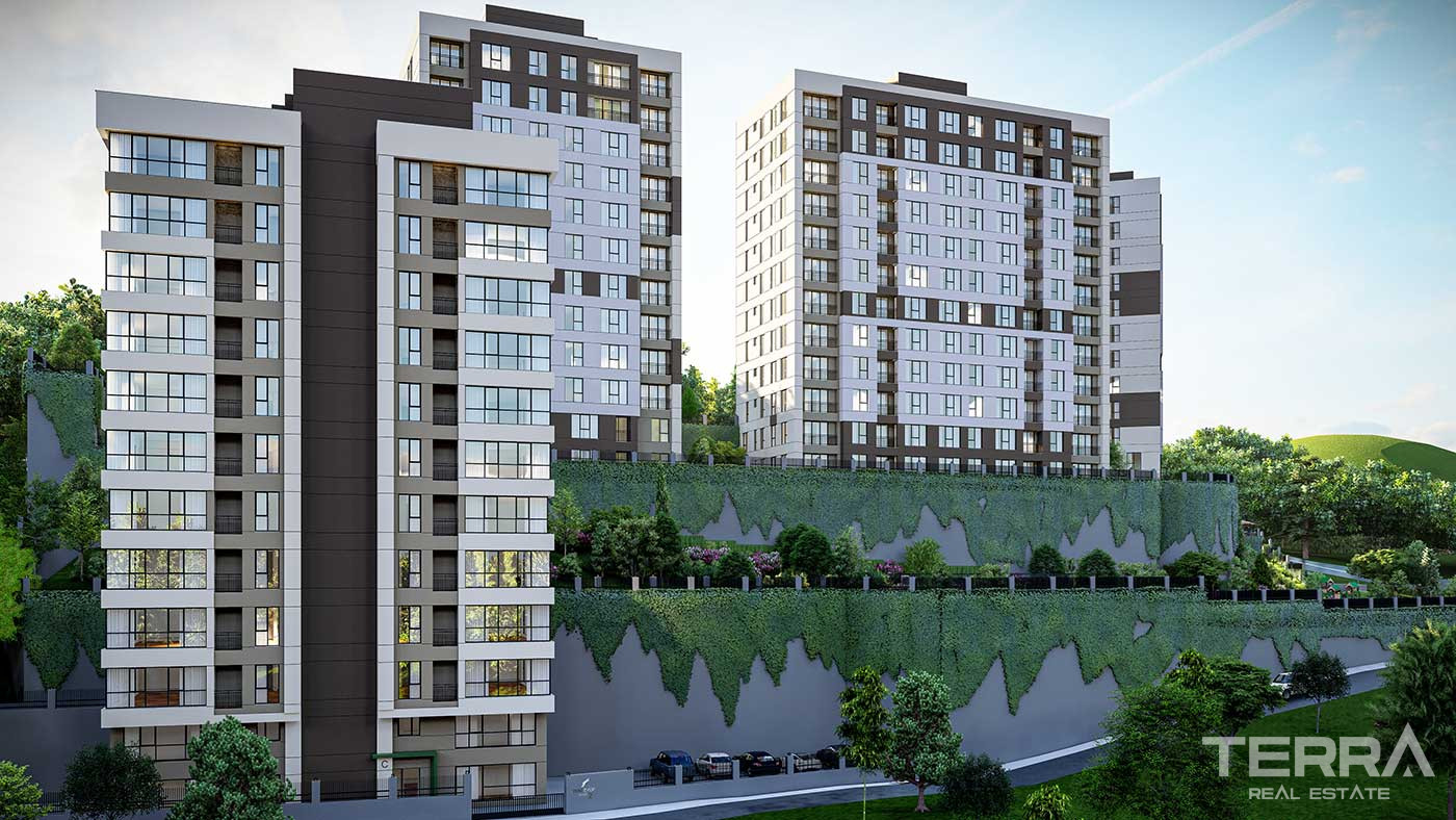 Convenient Public Transport Access from Flats in İstanbul, Eyüp - 91037
