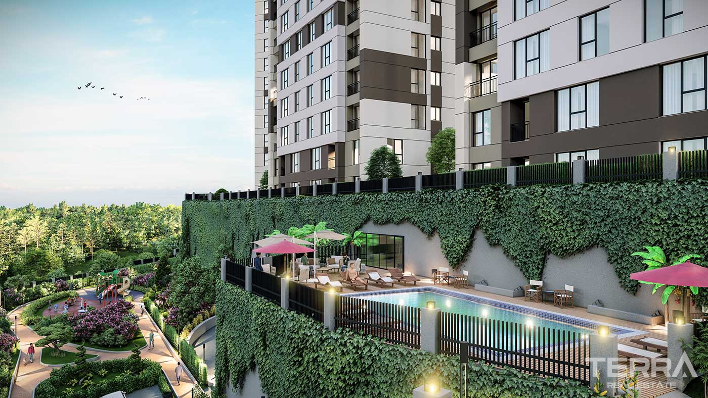 Convenient Public Transport Access from Flats in İstanbul, Eyüp - 91040