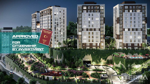 Convenient Public Transport Access from Flats in İstanbul, Eyüp