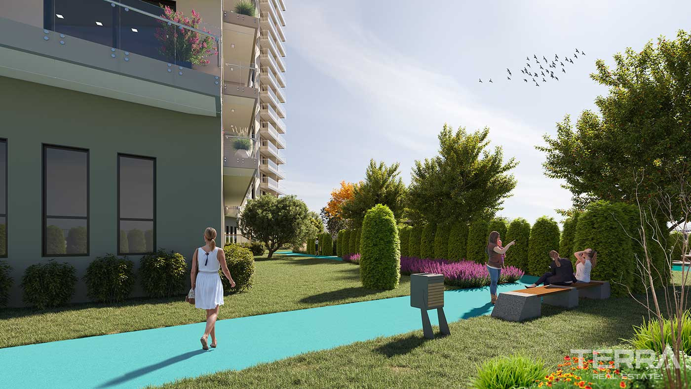 Sea View Flats for Sale in a 5 Star Hotel Concept Complex in Maltepe - 91155