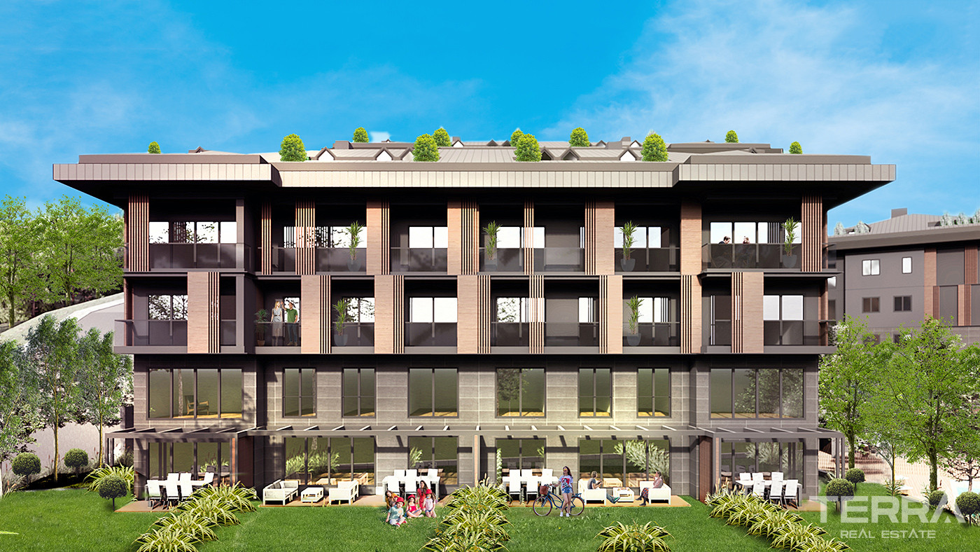 Upscale Apartment Complex Near Nature in Sarıyer, İstanbul - 91171