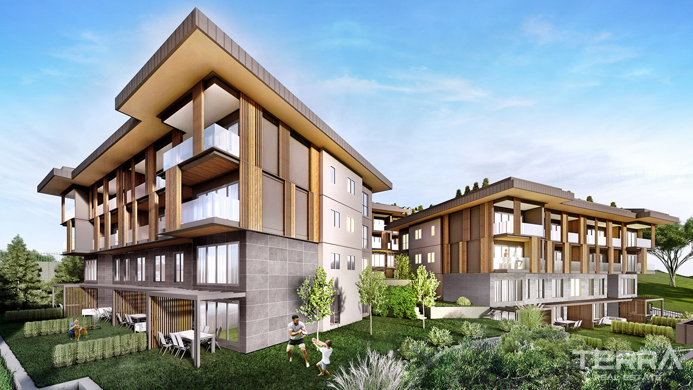 Upscale Apartment Complex Near Nature in Sarıyer, İstanbul - 91177