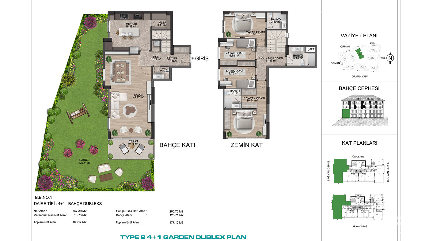 Upscale Apartment Complex Near Nature in Sarıyer, İstanbul - 91179