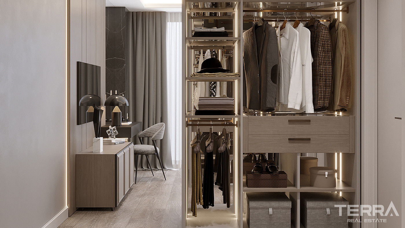Upscale Apartment Complex Near Nature in Sarıyer, İstanbul - 91189