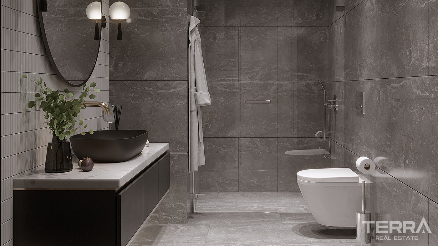 Upscale Apartment Complex Near Nature in Sarıyer, İstanbul - 91194