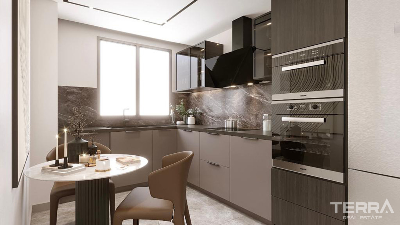 Upscale Apartment Complex Near Nature in Sarıyer, İstanbul - 91199