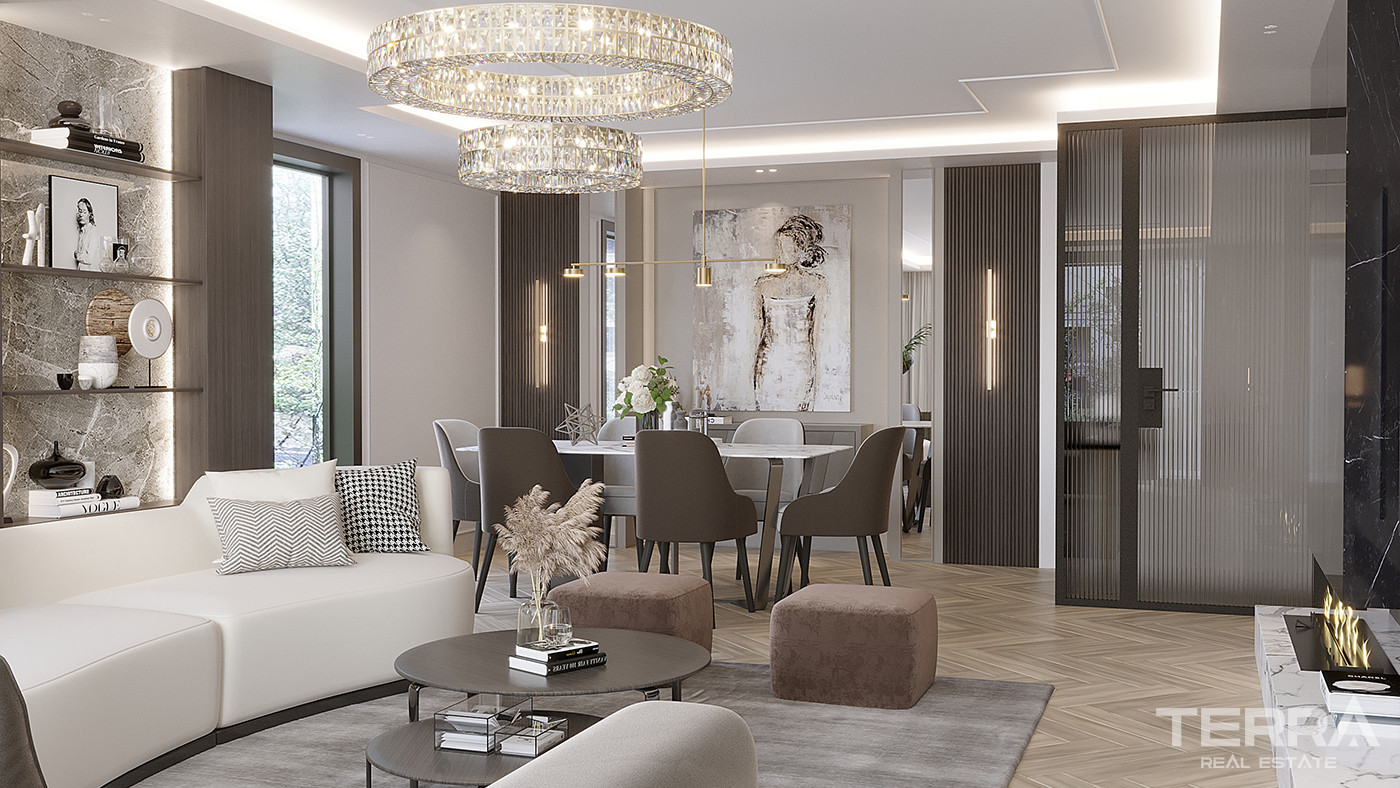 Upscale Apartment Complex Near Nature in Sarıyer, İstanbul - 91203