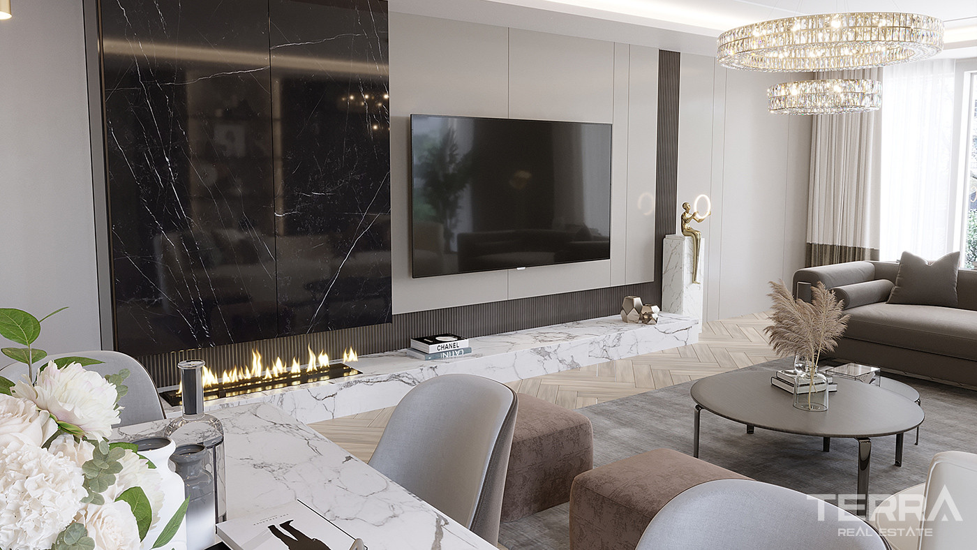 Upscale Apartment Complex Near Nature in Sarıyer, İstanbul - 91204