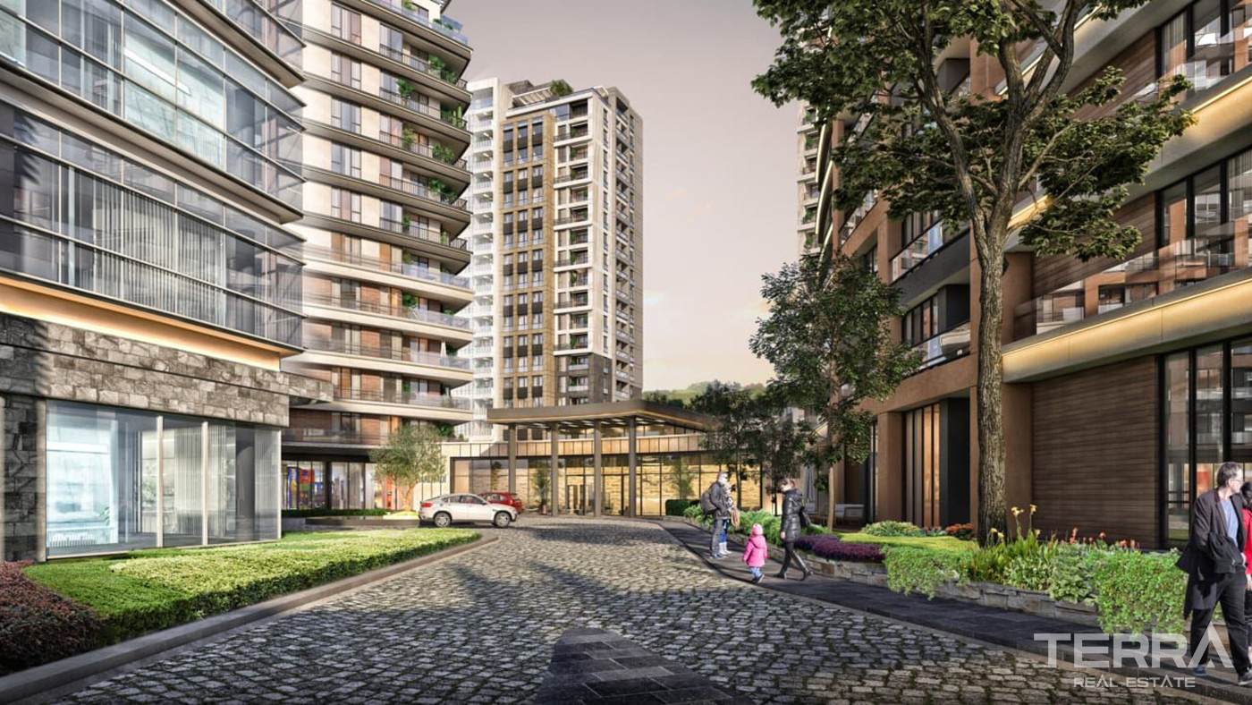 Przestronne mieszkania w doskonałej lokalizacji w Kağıthane w Stambule - 91236